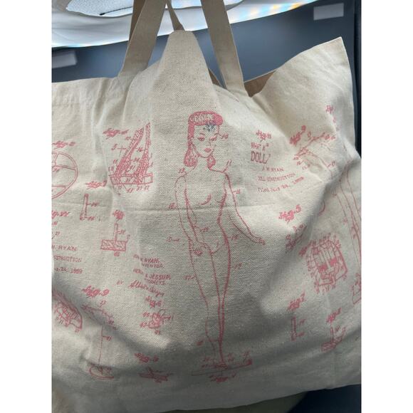 BARBIE X CLARE V Tote LIMITED EDITION #82/100 - Picture 10 of 12
